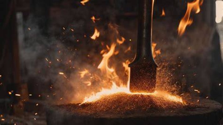 What do blacksmiths use for quenching?