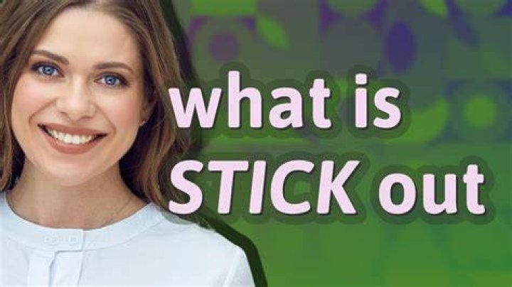 What do you call something that is sticking out?