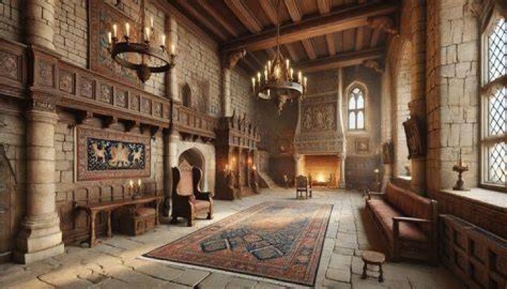 What do you call the walls of a castle?