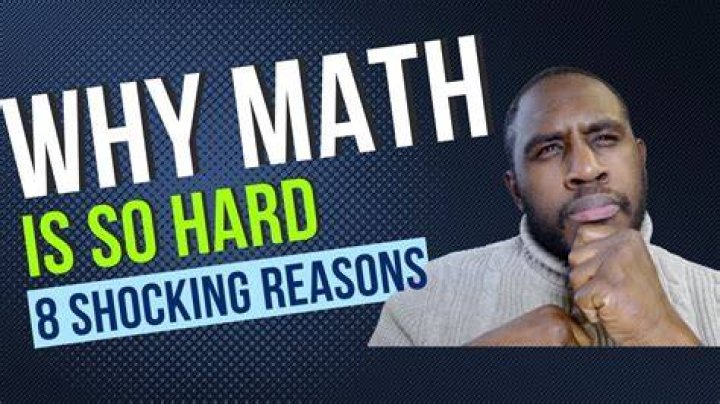 What do you do if math is too hard?