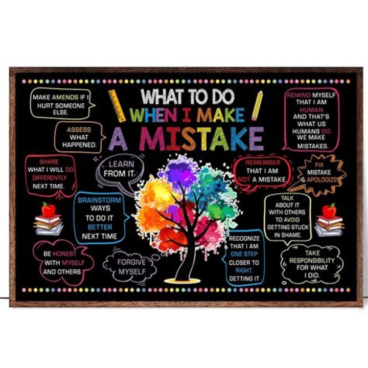 What do you do when a teacher makes a mistake?