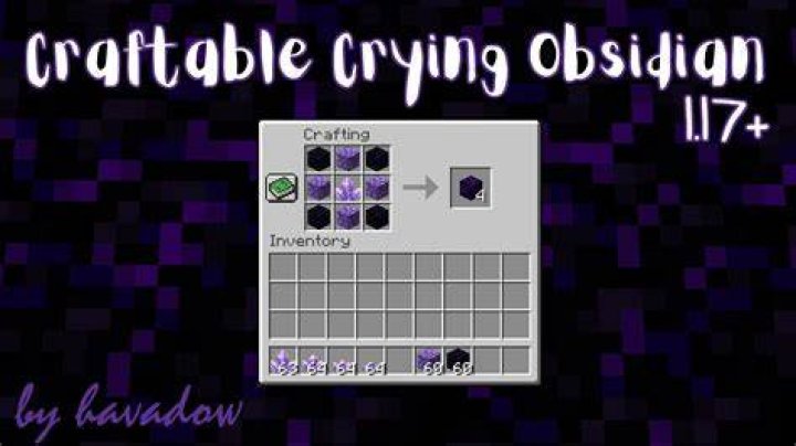 What do you do with crying obsidian?