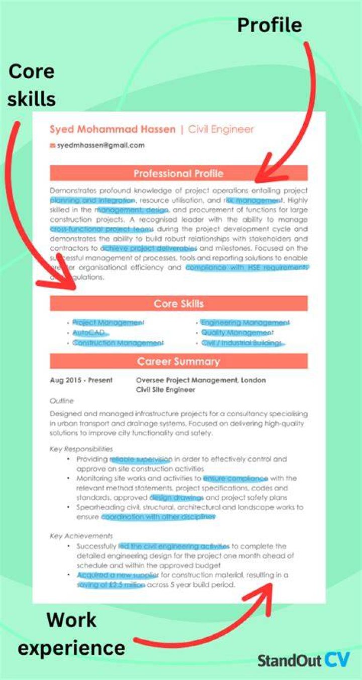What do you put in the skills section of an application?
