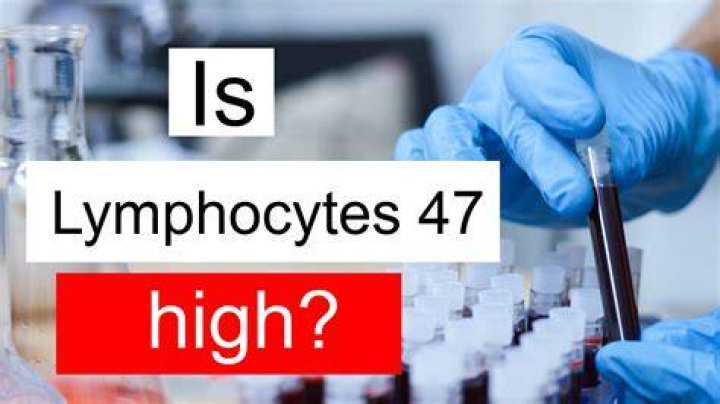 What does 47 lymphocytes mean?