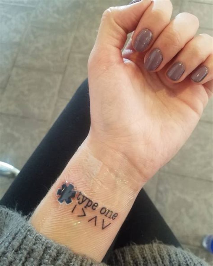 What does a 1 tattoo mean?