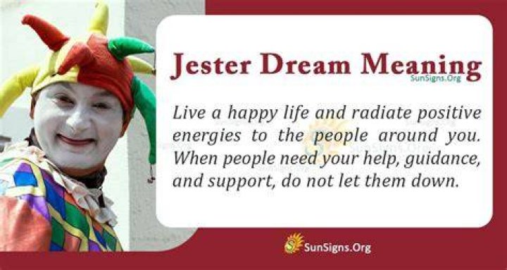 What does a jester symbolize?