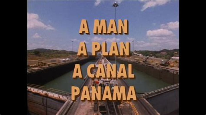 What does a man a plan a canal Panama mean?