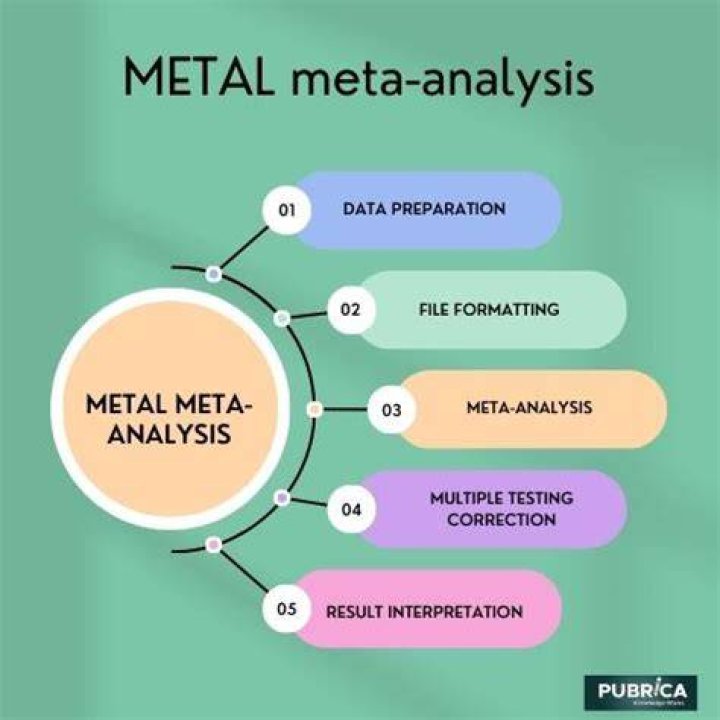 What does a meta-analysis include?