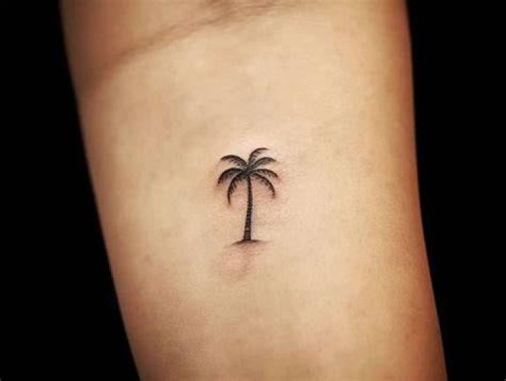 What does a palm tree tattoo mean?