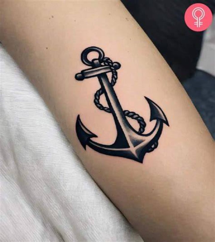 What does an anchor tattoo mean in the Navy?