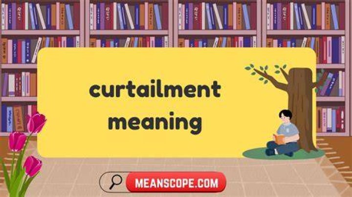 What does curtailment mean?
