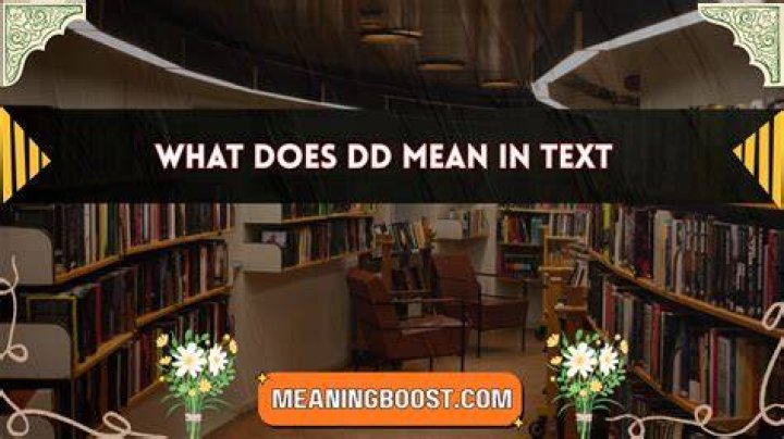 What does DD mean in Word?