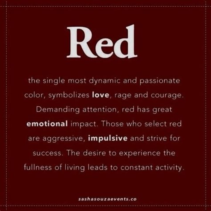 What does IM red mean?