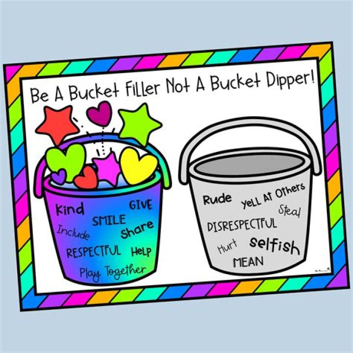 What does it mean to fill your bucket?