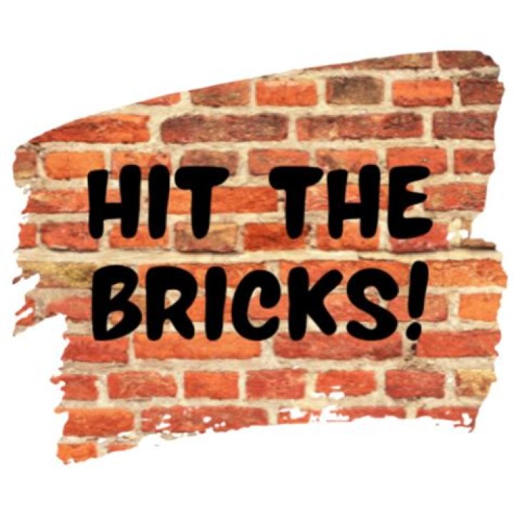 What does it mean to hit the bricks?