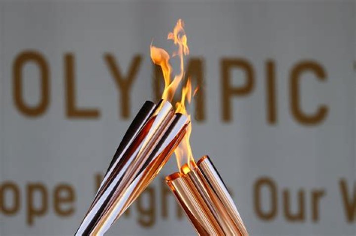 What does Olympic torch symbolize?