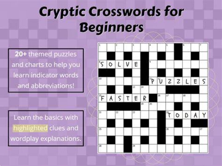 What does sort of mean in cryptic crossword?