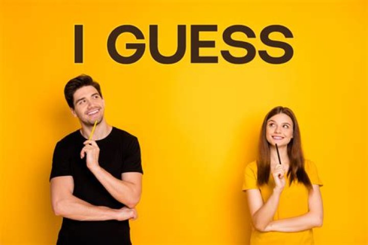What does take a guess mean?