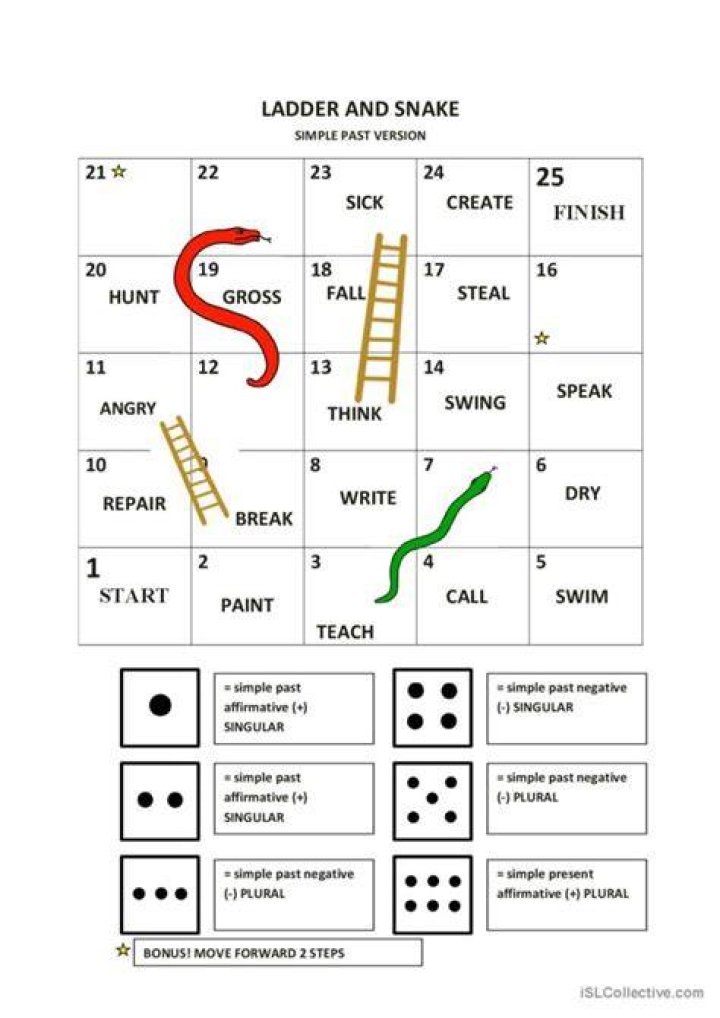 What does the phrase Snakes and Ladders mean?