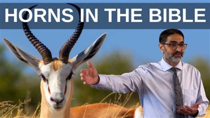 What does the ram's horn represent in the Bible?