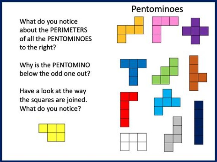 What does the word pentominoes mean?