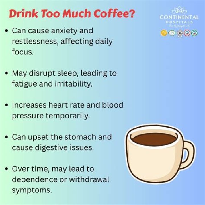 What drinking too much coffee does to your body?