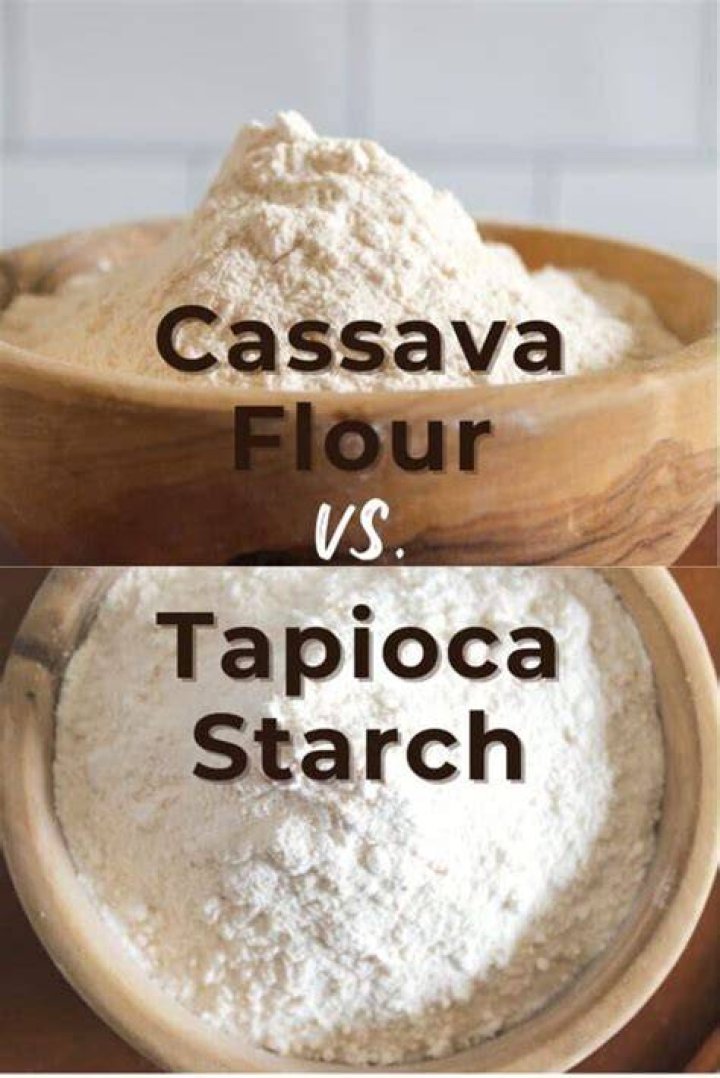 What flour is similar to cassava flour?
