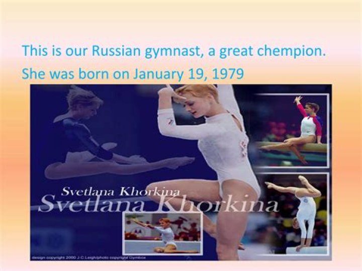 What happened Svetlana Khorkina?