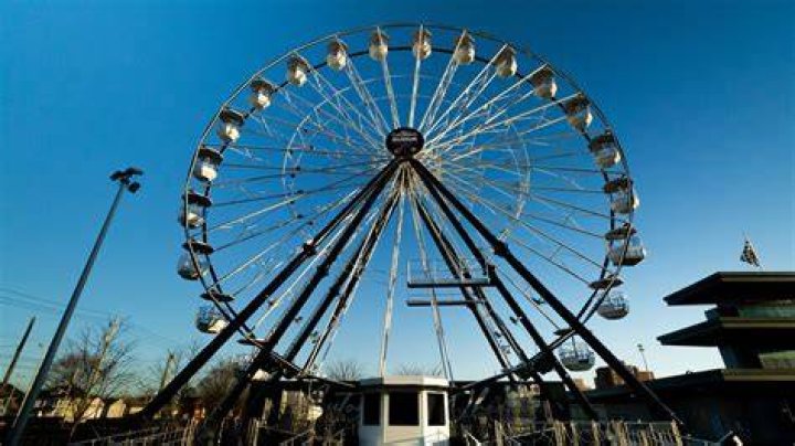 What happens at the top of a Ferris wheel?