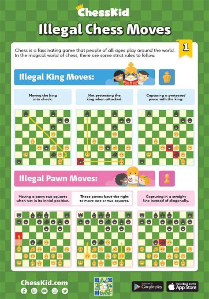 What happens if you make an illegal chess move?
