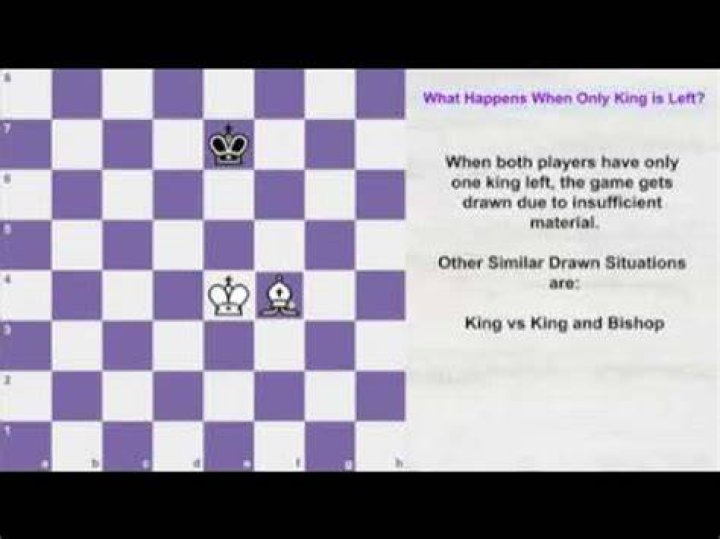 What happens when only king is left?