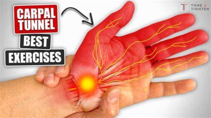 What helps carpal tunnel heal faster?