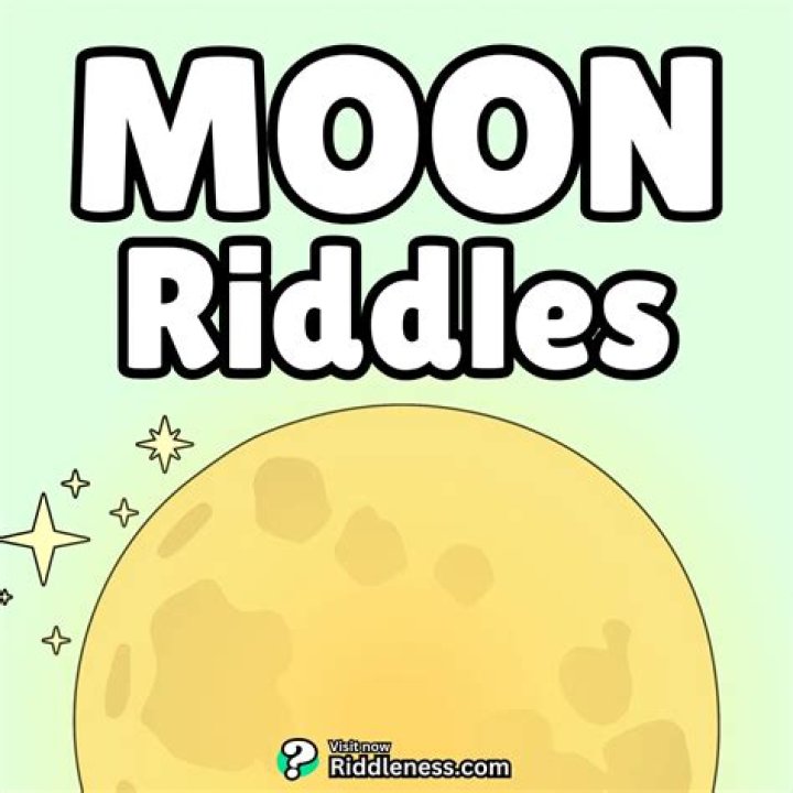 What holds up the moon riddle?