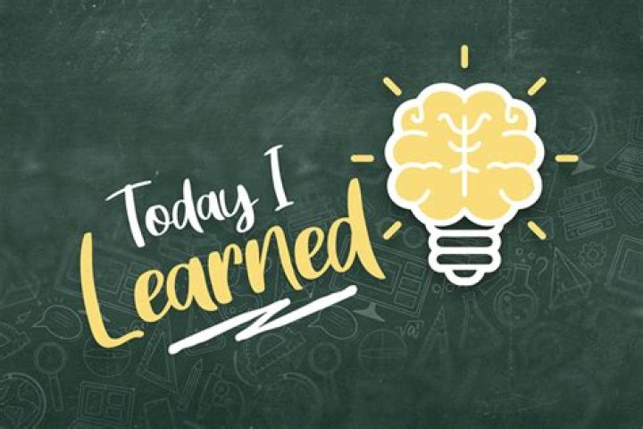 What I learned today or what I Learnt today?