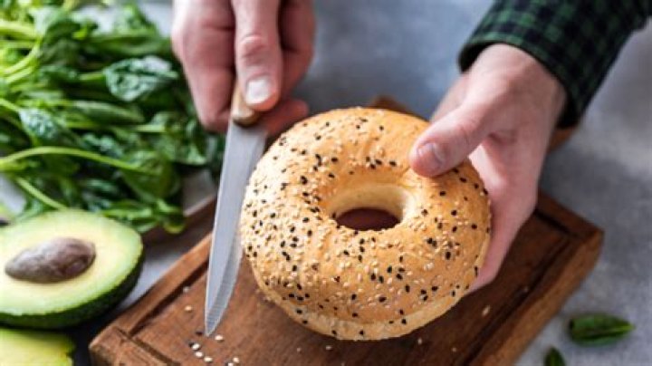 What is a double cut bagel?