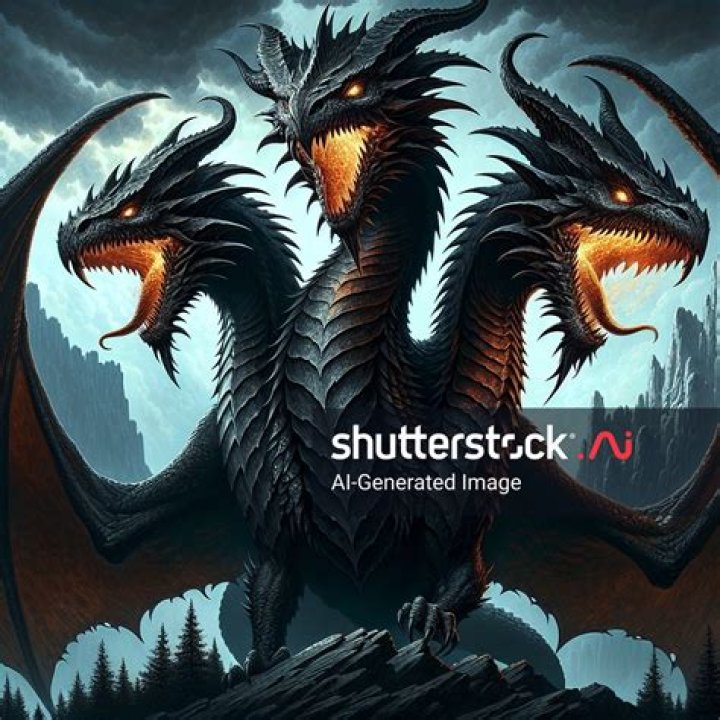 What is a dragon with three heads called?