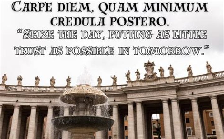 What is a famous Roman saying?