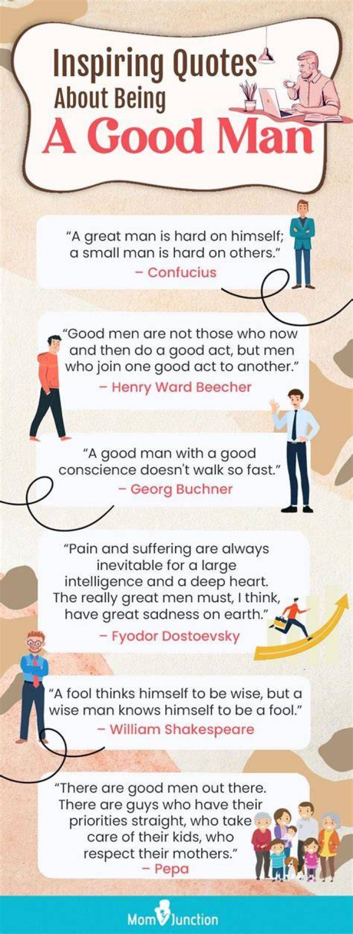 What is a good man quote?