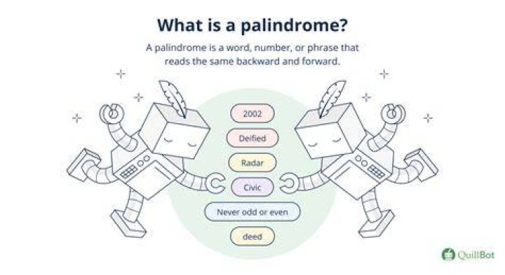 What is a good palindrome?