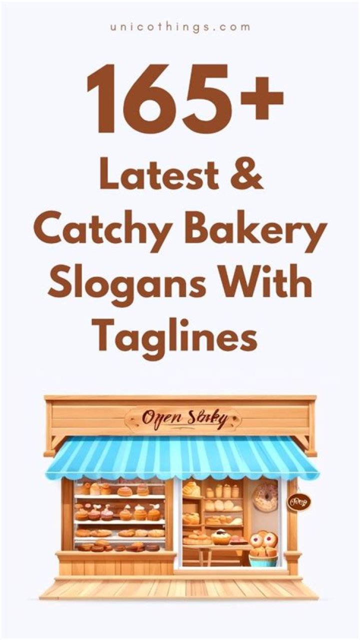 What is a good slogan for a bakery?