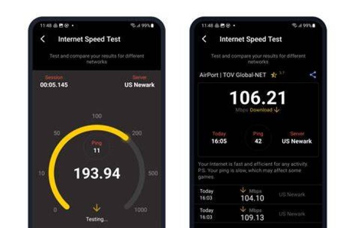 What is a good Wi-Fi speed for phone?