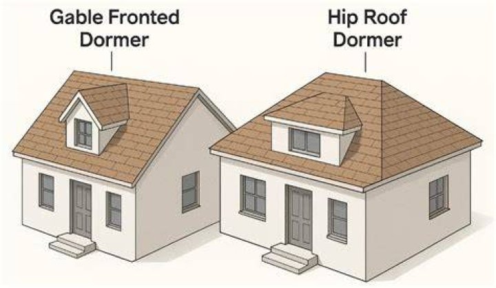 What is a hipped roof dormer?