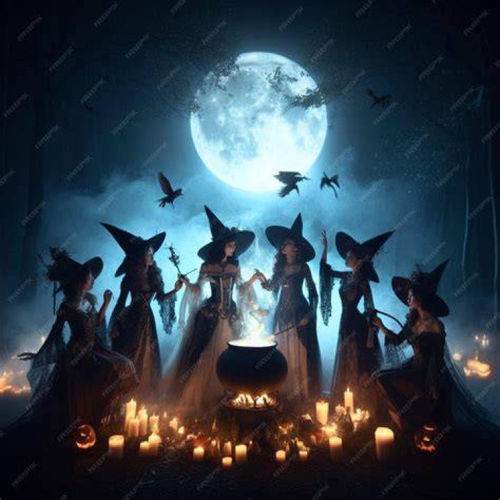 What is a large group of witches called?