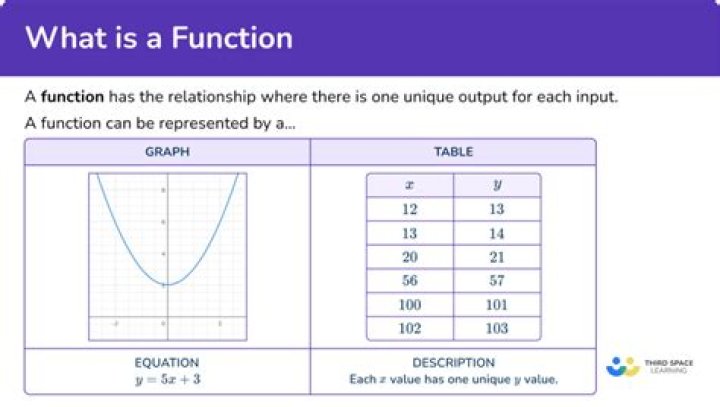 What is a mathematical function?