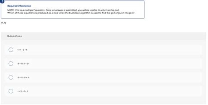What is a multi part question?