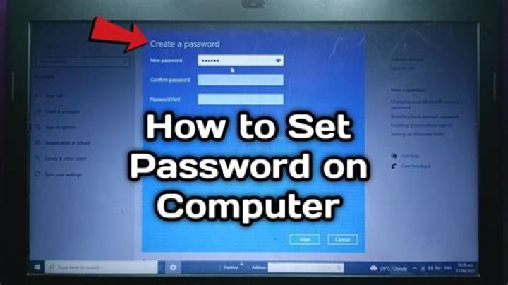 What is a password on a computer?