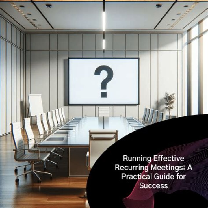 What is a recurring meeting?