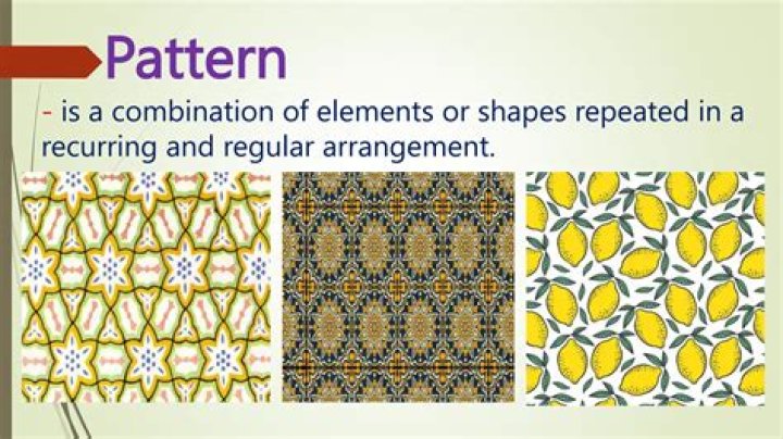 What is a repeating pattern called?