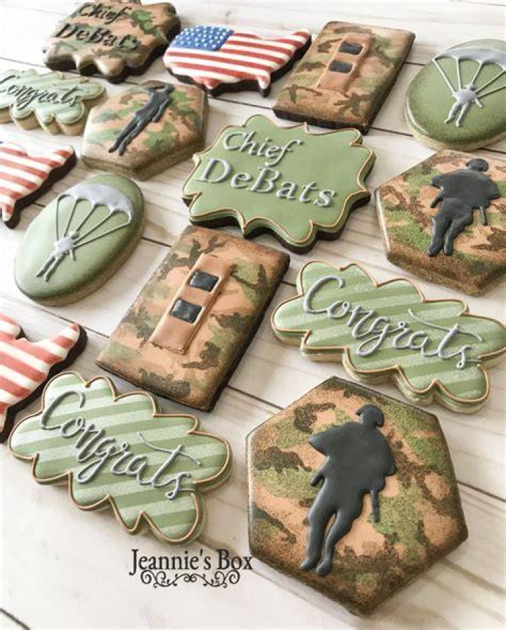 What is a sugar cookie military?