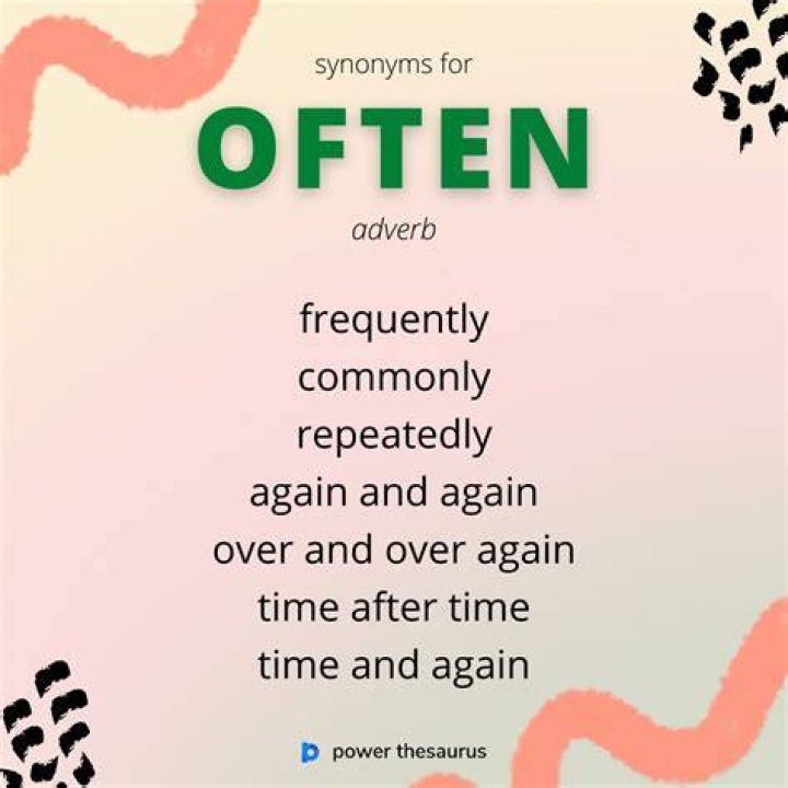 What is a word for often used?